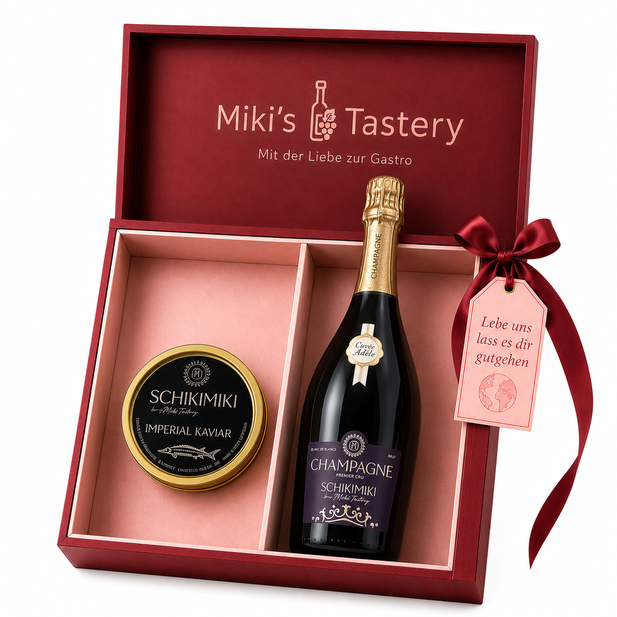 Paket Lebe und lass es dir gut gehen – Winzersekt Magnum & Imperial Auslese Kaviar